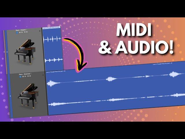 Speed Up/Down Recordings with 1-Click in Logic Pro