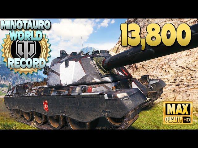 Perfect conditions for new Minotauro WORLD RECORD - World of Tanks