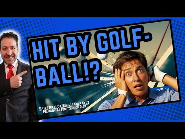 Are Golf Courses Legally Responsible for Injuries?