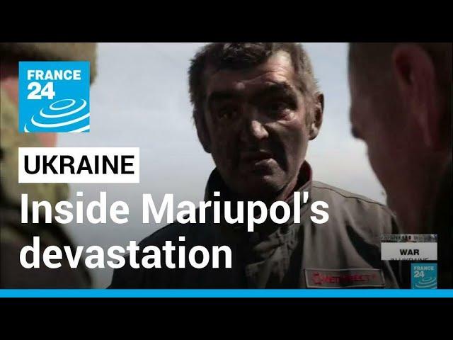 An inside look at Mariupol's devastation, as besieged port city now reduced to ghost town