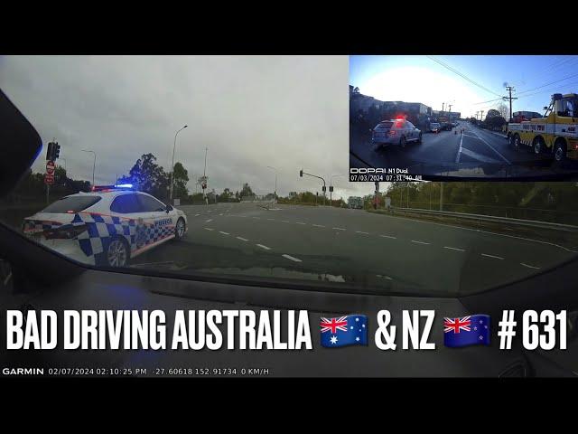 BAD DRIVING AUSTRALIA & NZ # 631...evasive action