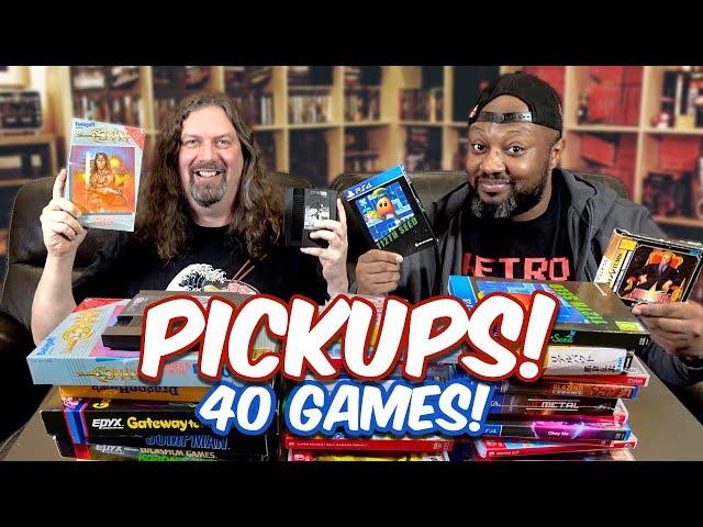 GAME PICKUPS of 2022 w/ Reggie!! (Switch, PS4, Xbox, C64, Dreamcast, Saturn)