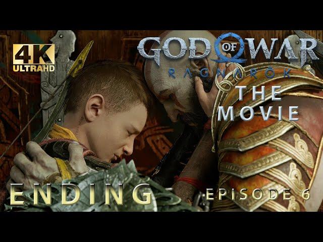 God of War Ragnarök / All Cutscenes (Full Game Movie) / 4K Ultra HD / Episode 6 / ENDING & Bonus end