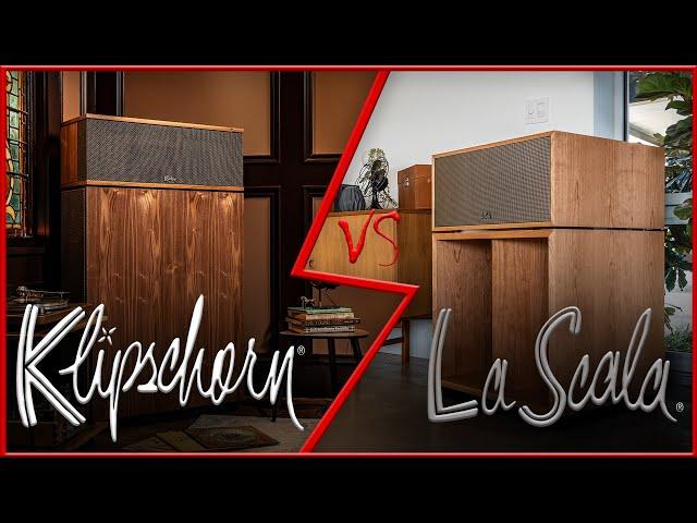 LaScala AL5 vs Klipschorn AK6 - The big ones!