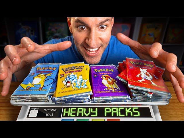 Opening ALL HEAVY Vintage Packs of Pokémon Cards