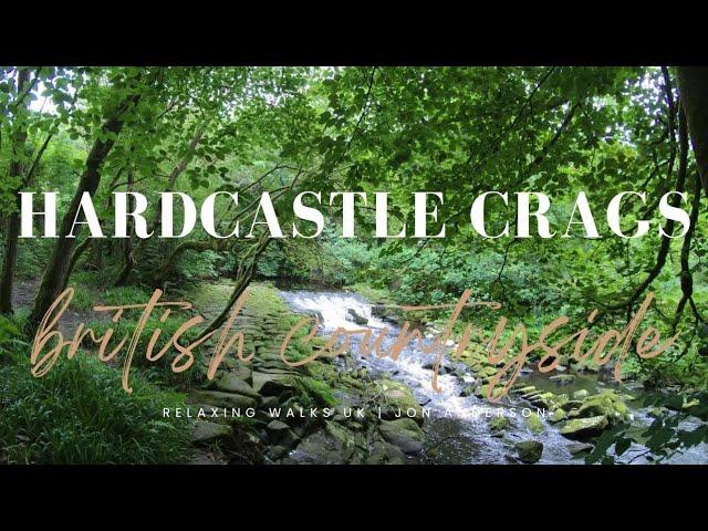 A Stunning Nature Walk In The English Countryside | Hardcastle Craggs in 4K