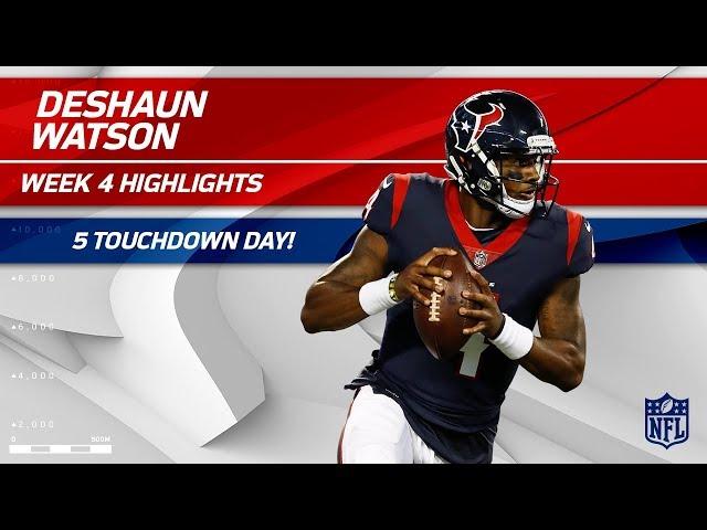 Deshaun Watson's Unreal 5 TD Day Against Tennessee | Titans vs. Texans | Wk 4 Player Highlights