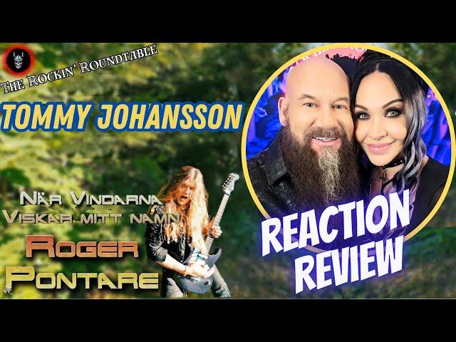 METAL Couple's REACTION and REVIEW - NÄR VINDARNA VISKAR MITT NAMN (Roger Pontare) - Tommy J