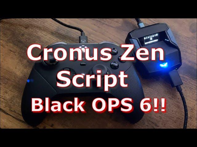 Cronus Zen: Advanced Script Set Up for COD Black Ops 6