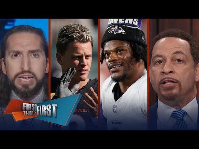 Bengals face Ravens on Thursday night, Burrow in MVP convo with win? | NFL | FIRST THINGS FIRST