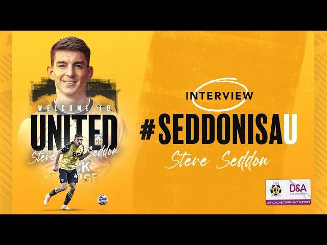 SEDDON IS A U!  | Steve Seddon joins United on loan | Interview