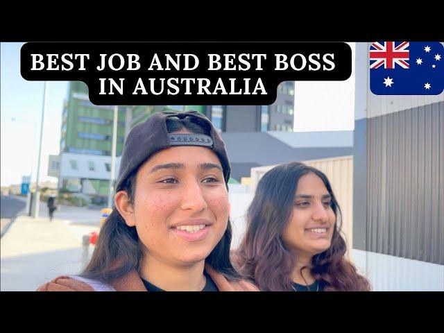 OUR BOSS IS ACTUALLY A GREAT BOSS | BARISTA JOB VLOG IN AUSTRALIA ️