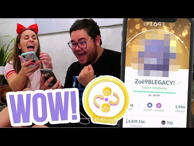 WHAT HAPPENS WHEN YOU HIT 10 MILLION KM TRADE DISTANCE! Pokémon GO Vlog | ZoëTwoDots