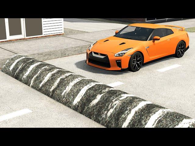 Cars vs Massive Speed Bumps #11 – BeamNG.Drive