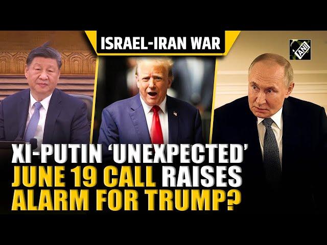 Breaking! Jinping and Putin hold telephonic call, condemn Israeli strike on Iran, discusses G7 flaws