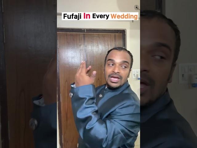 Fufaji in every wedding #shorts #viral