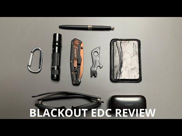 BLACKOUT themed EDC Review. Classy, Slick, and . . . Outdated? Help a Coastie UPGRADE his EDC!