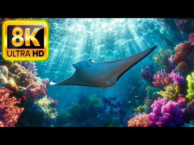 Underwater World 8K ULTRA HD – Marine Life, Sea Animals and Coral Reef 8K #8K #ANIMAL #OCEAN