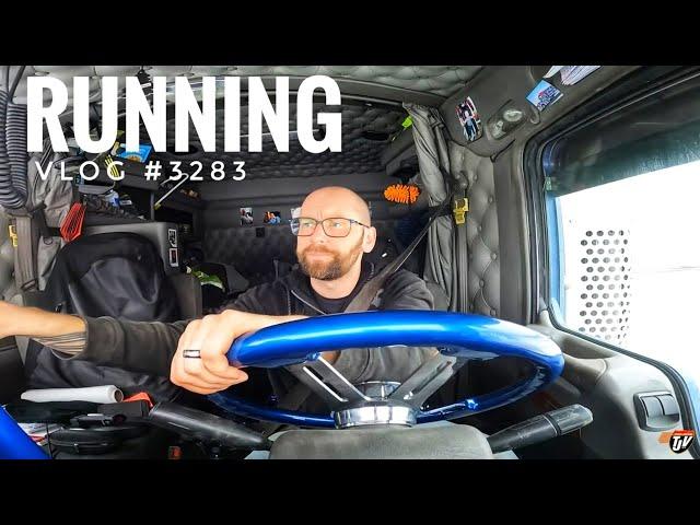 RUNNING | My Trucking Life | Vlog #3283