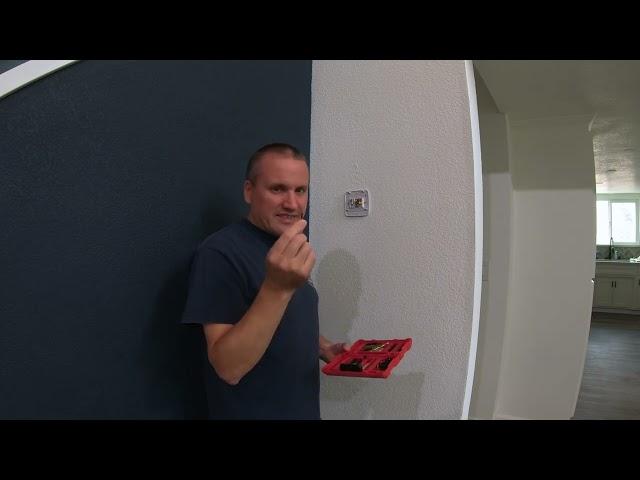 The Yosemite House - Desk Setup and Installing an Ecobee