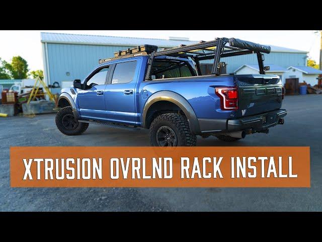 My New Rack from Xtrusion Ovrlnd on Ford F-150 Raptor