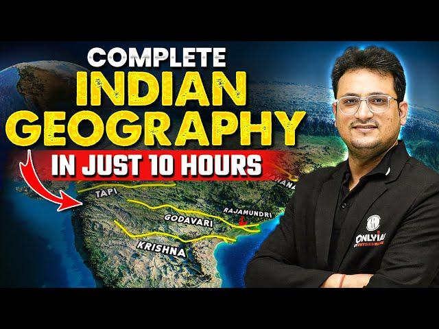 Complete Indian Geography in One Video | Physical Geography in One Shot | UPSC Prep | UDAAN 2025