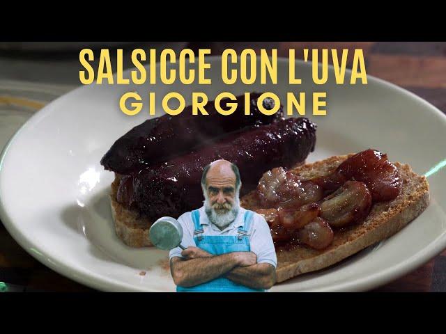 SALSICCE AL TEGAME CON UVA - Le ricette di Giorgione