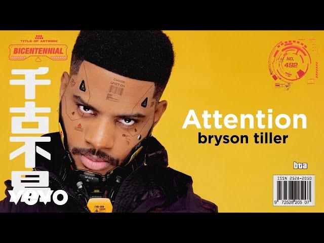 Bryson Tiller - Attention (Visualizer)