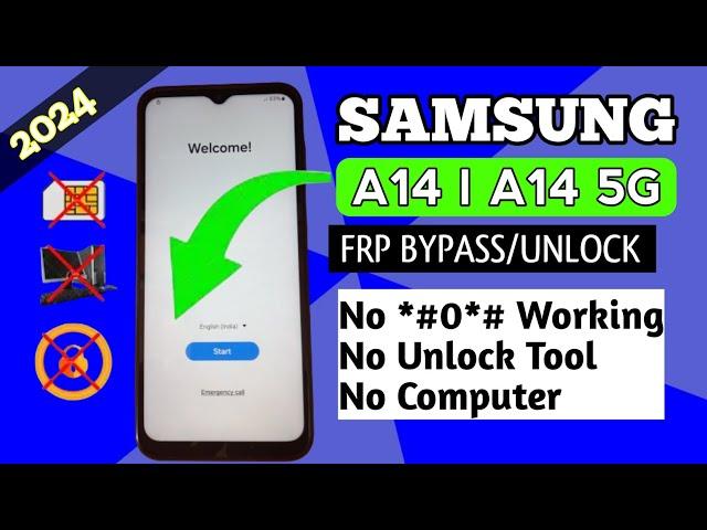 Samsung A14 / A14 5G FRP Bypass | WIthout Pc Google Account Bypass | Samsung (A146B) |@RM Solution