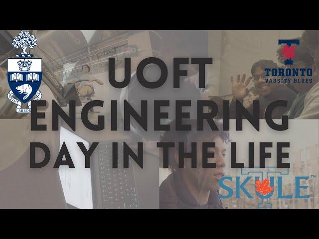 UofT Engineering -- Day in the Life + Chestnut Dorm Tour!