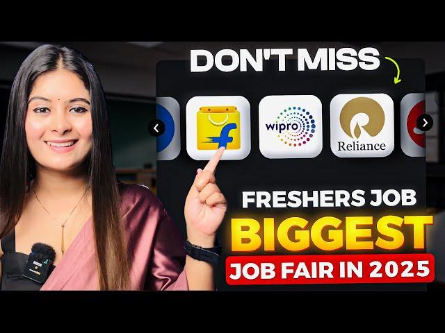 Get Your Dream Job as a Fresher | Flipkart, Wipro, Accenture & Top Tech Companies Hiring 2025