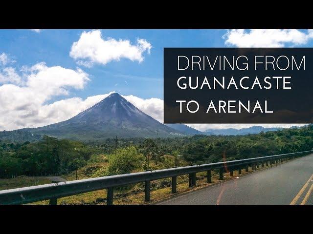 Driving from Guanacaste to Arenal, Costa Rica.