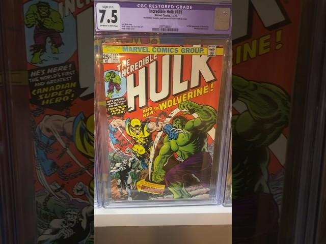 Comic Book Collecting! #shorts #hulk #comics #comicbooks #marvel #marvelcomics #mcu #comiccollecting