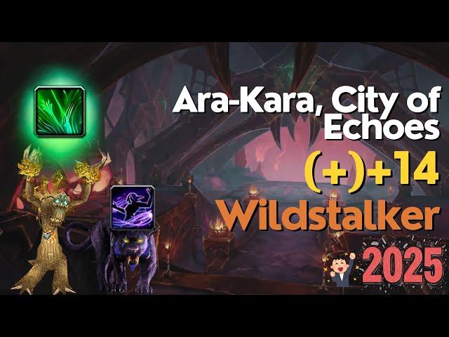 First Key of 2025! | (+)+14 ARAK | Resto Druid POV | War Within 11.0.7