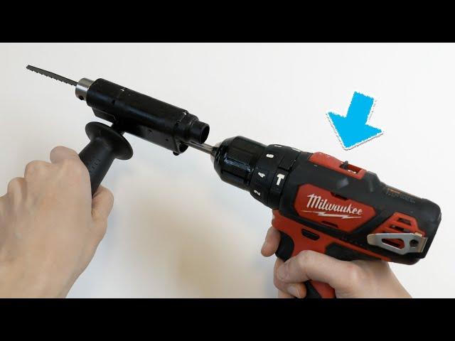 電鑽原來有20個隱藏用途，水電工不告訴你！20 Awesome Life Hacks for Drill Machine