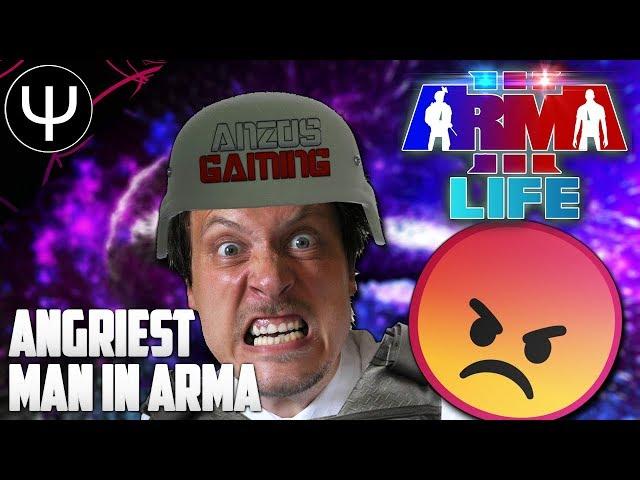 ARMA 3: Kamdan Life Mod — ANGRIEST Man in ARMA Support Case!