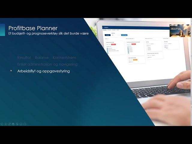 Key note presentation by our partner PBC @ 600 minute CFO - Profitbase planner