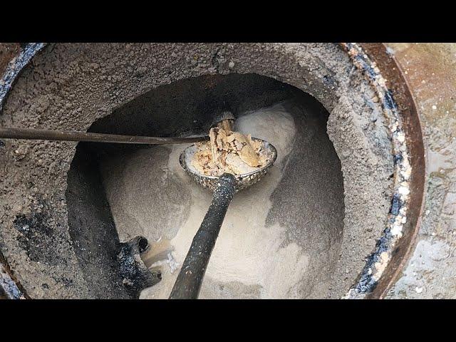 Huge grease / manhole overflow / Drain cleaning