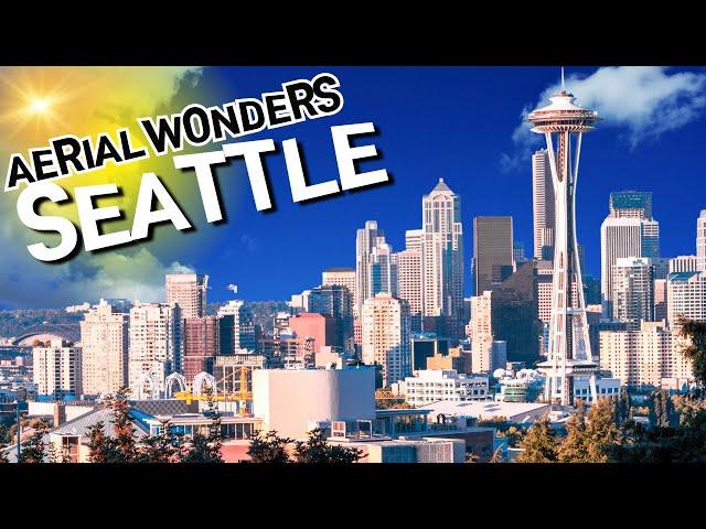 Seattle Drone Footage: Discovering the Emerald City from Above | 4K Aerial View    by drone 4K