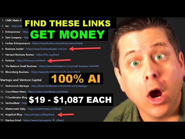 I Used Ai To Find RSS Links And Get Paid! [$319,312 So Far]