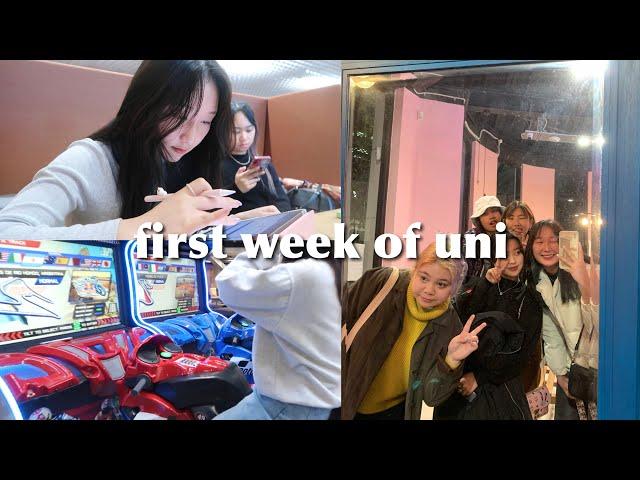 first week of uni/college I uni arcade? I university of auckland