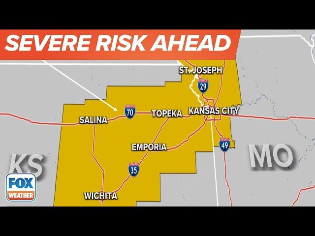 Severe Thunderstorm Watch Issued for Kansas, Missouri Until Late Evening