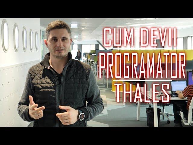 CUM DEVII PROGRAMATOR - THALES - Cavaleria.ro