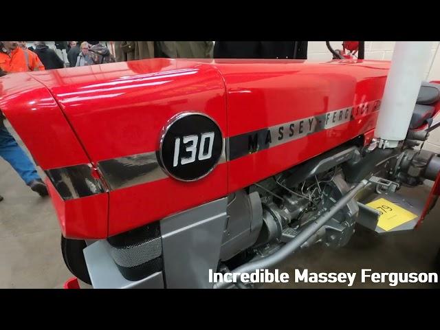 1967 Massey Ferguson 130 1.8 Litre 4-Cyl Diesel Tractor (30 HP) - French Built