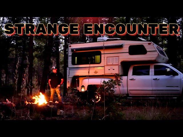 My Most Disturbing Forest Encounter While Solo Camping - Caught on Camera!!