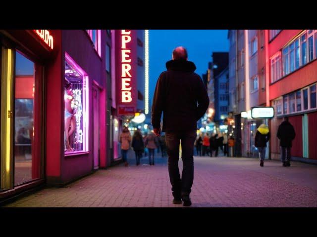 Europe's Largest Red Light District - Evening Walk Through Hamburg's Reeperbahn