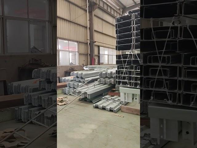 Steel structure packing and delivery