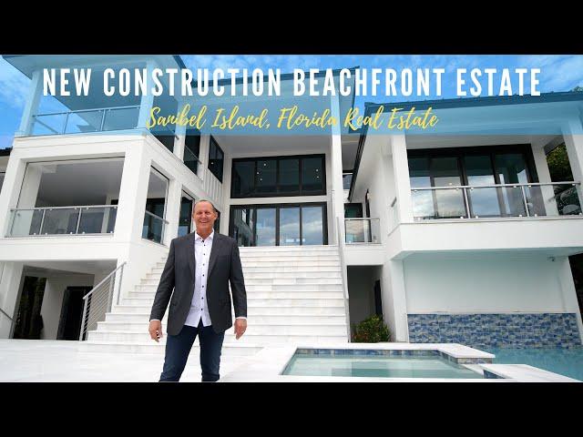 New Construction Island Beachfront Estate - Sanibel Island, Florida Real Estate