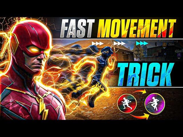 HOW TO INCREASE MOVEMENT SPEED IN FREE FIRE | BRAZILIAN  MOVEMENT SPEED TRICK|10X FASTER MOVEMENT