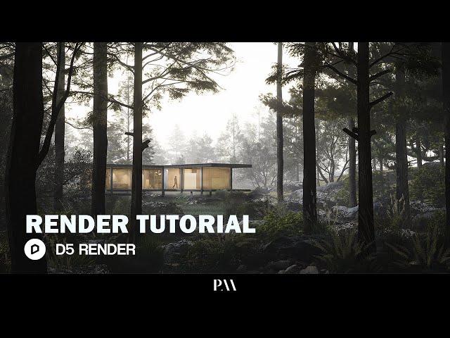 LEARN WITH ME: D5 RENDER TUTORIAL - Exterior scene 13